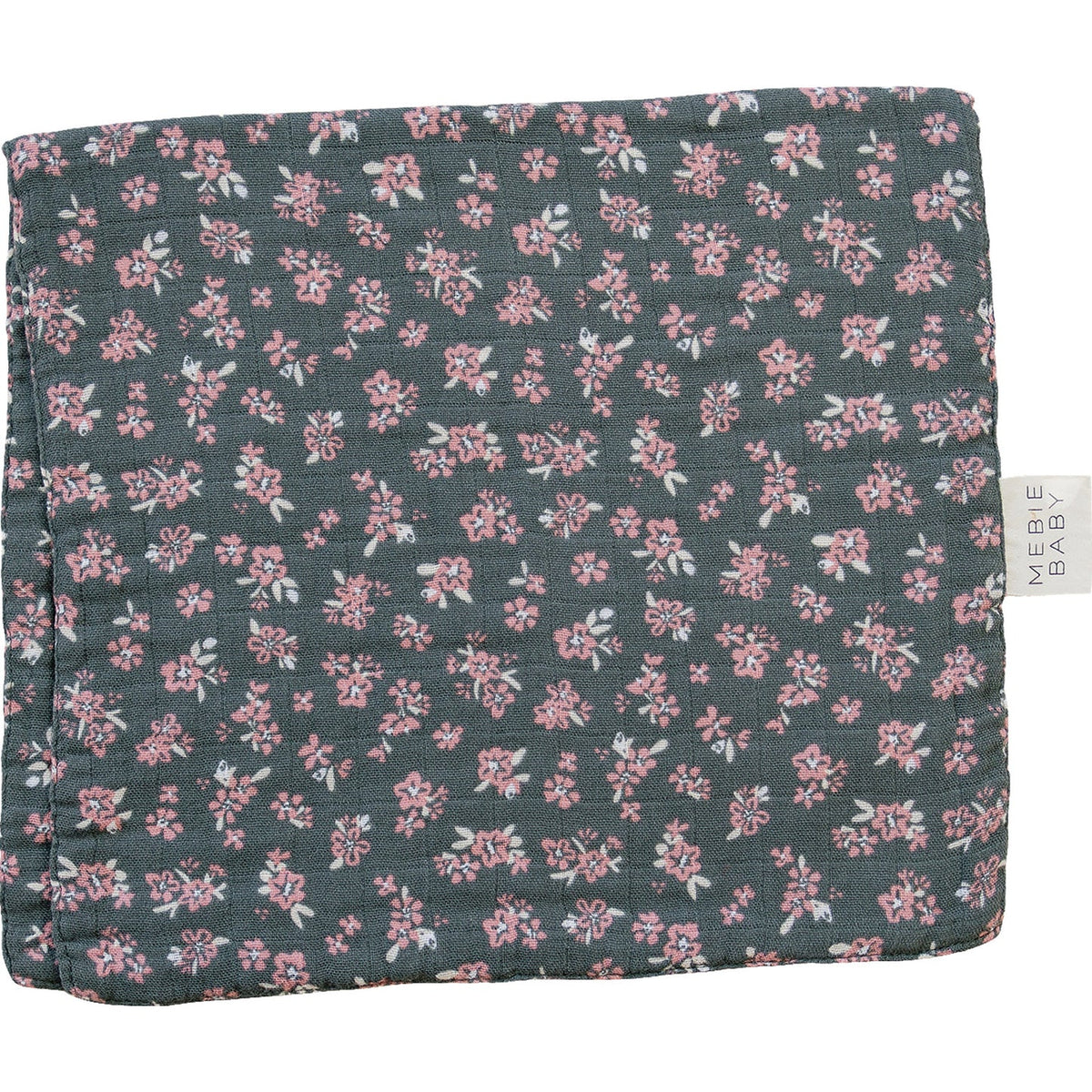 Olive Bloom Muslin Burp Cloth