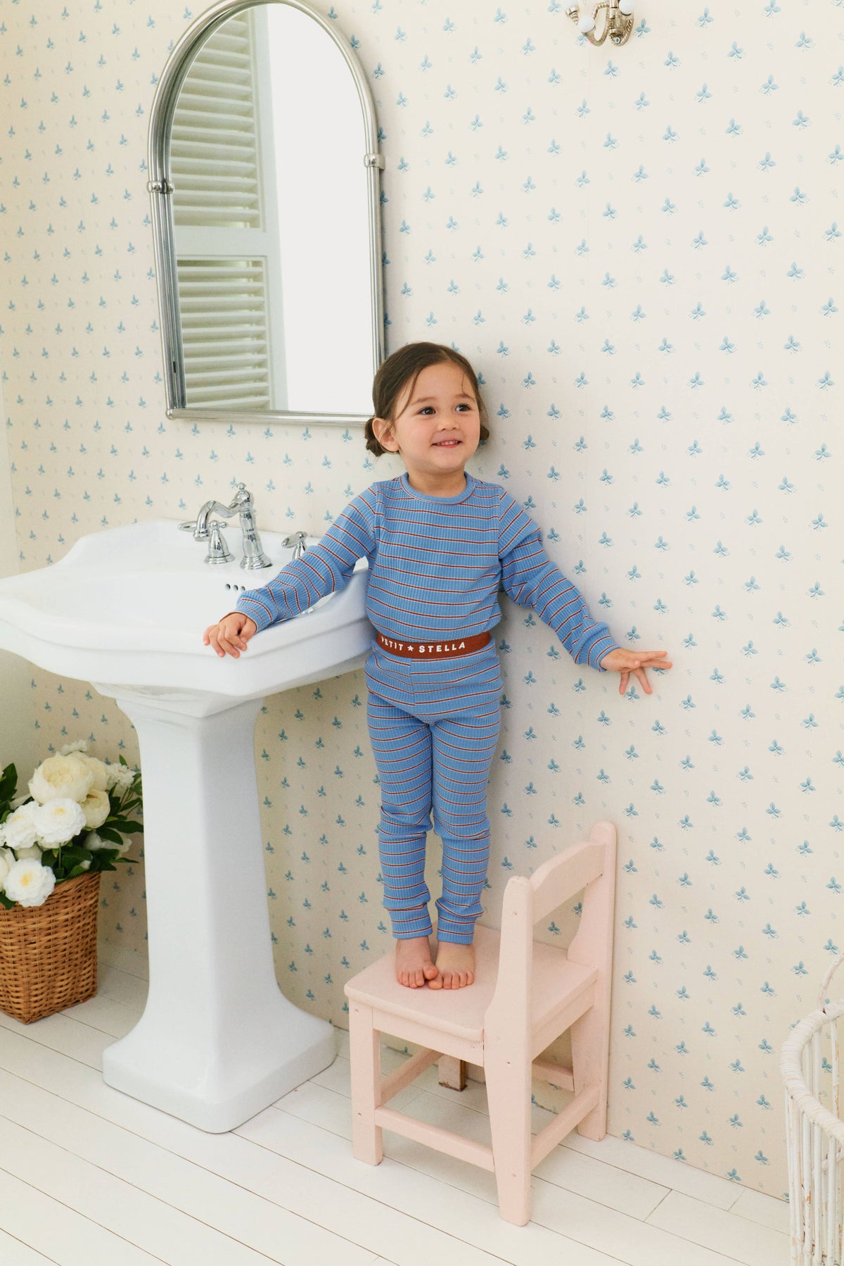 Blue Cocoa Nights Pajama Set