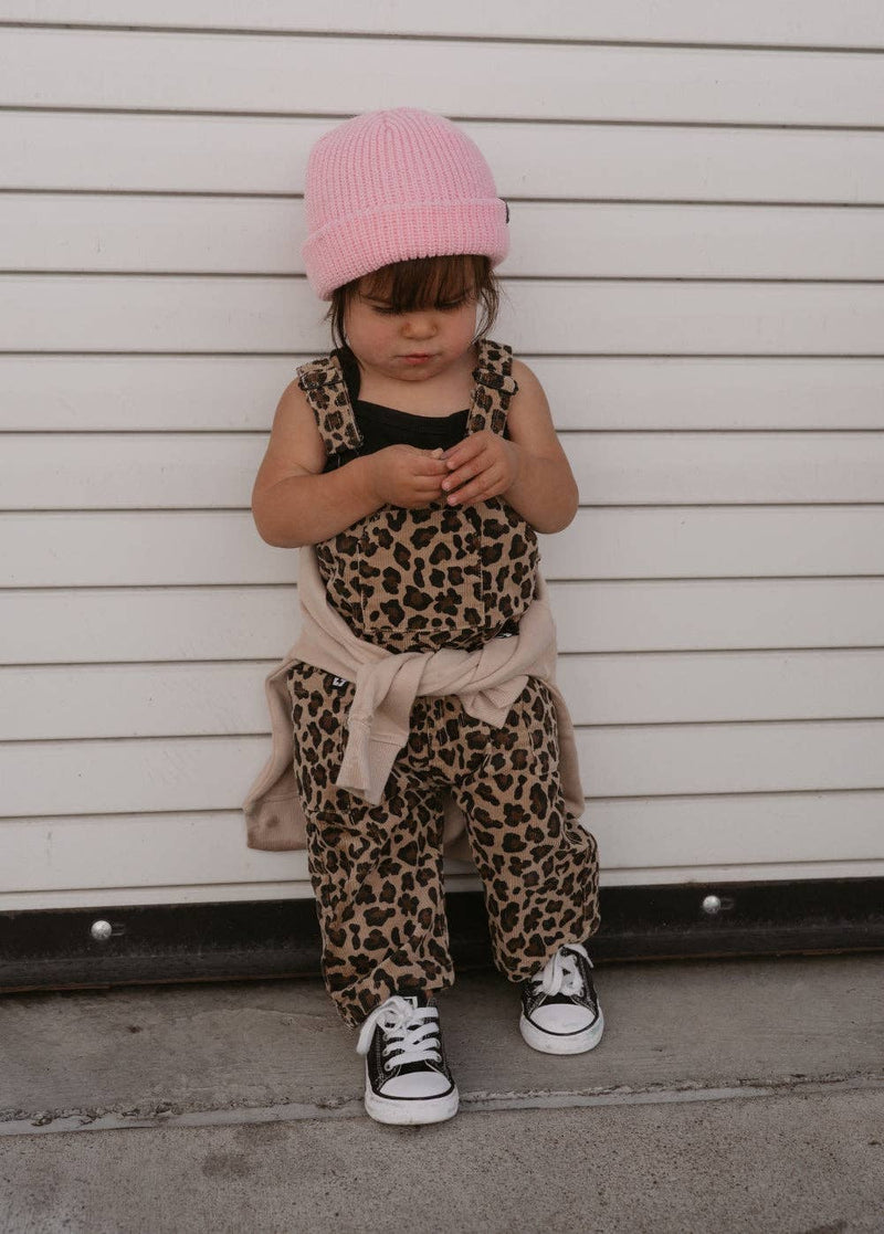 Leopard Print Overalls
