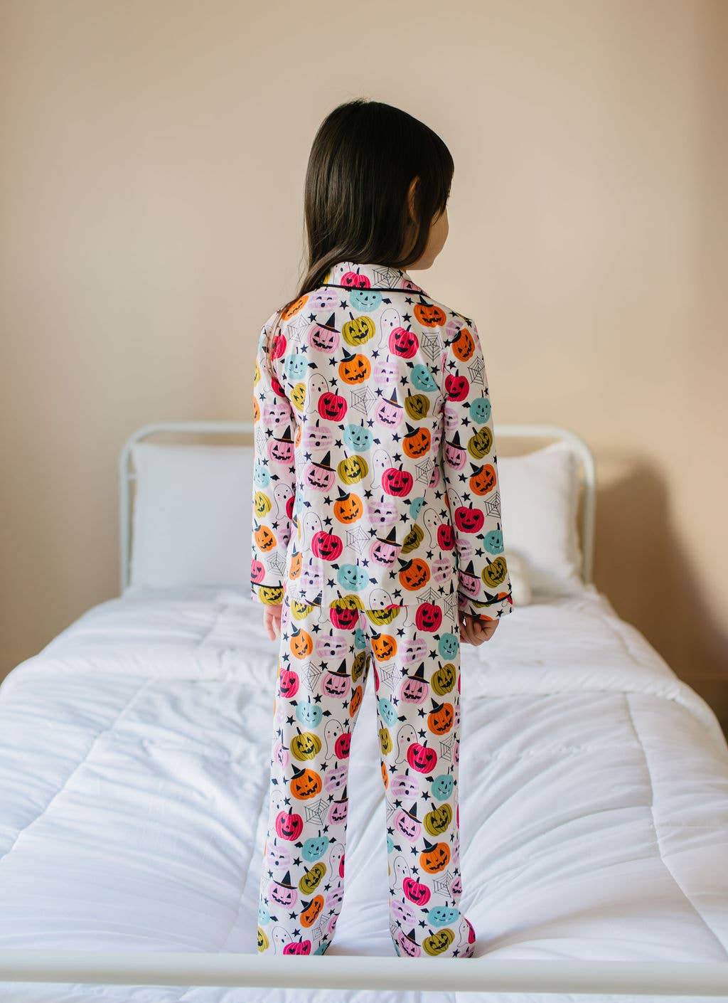 2 piece Button Up Pj Set IN Boo Crew