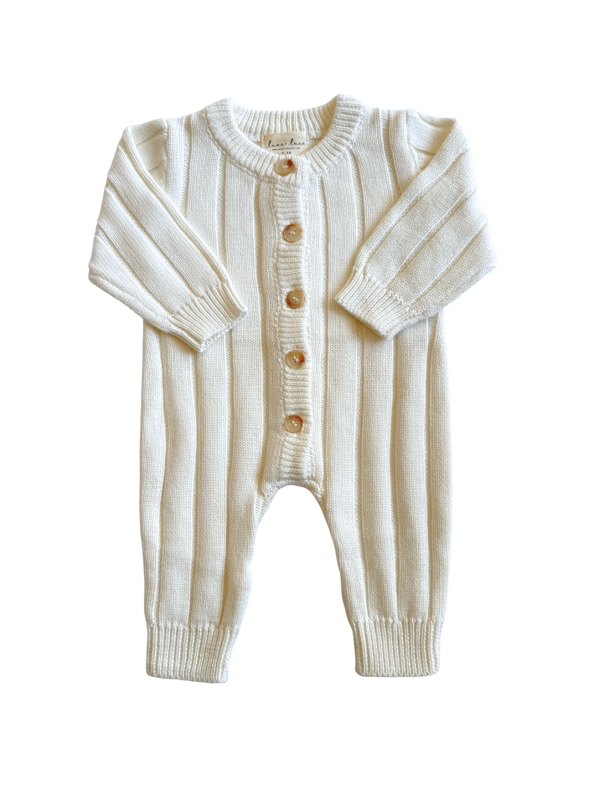 Wide Rib Knit Jumpsuit