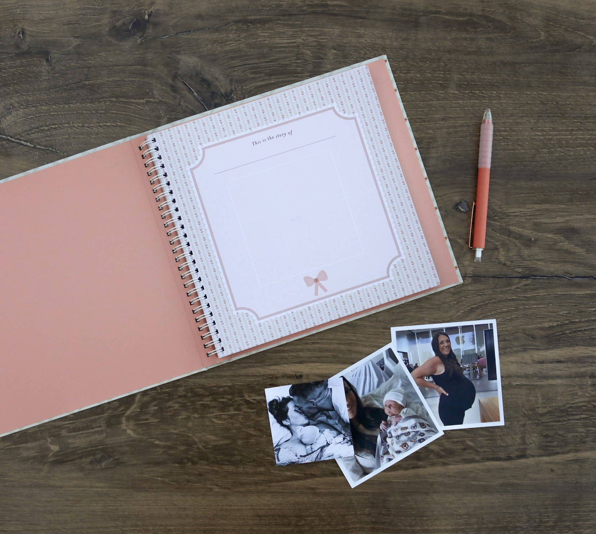 Cottage Garden Baby Memory Book