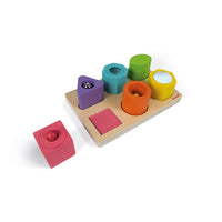 I Wood | Shapes & Sounds | 6 Block Puzzle | 12 Months+