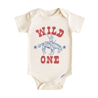 Wild One Baby Onesie® - Cowboy Baby Bodysuit for Boys and Girls
