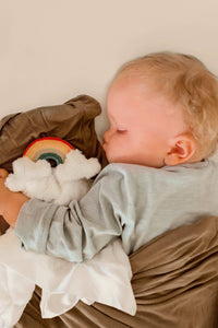 Little Rainbow Baby Lovey