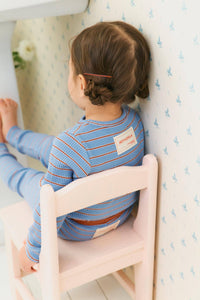 Blue Cocoa Nights Pajama Set