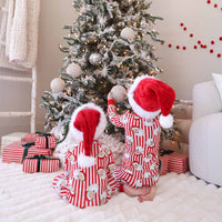 Santa Claus Lane Convertible Zip Romper