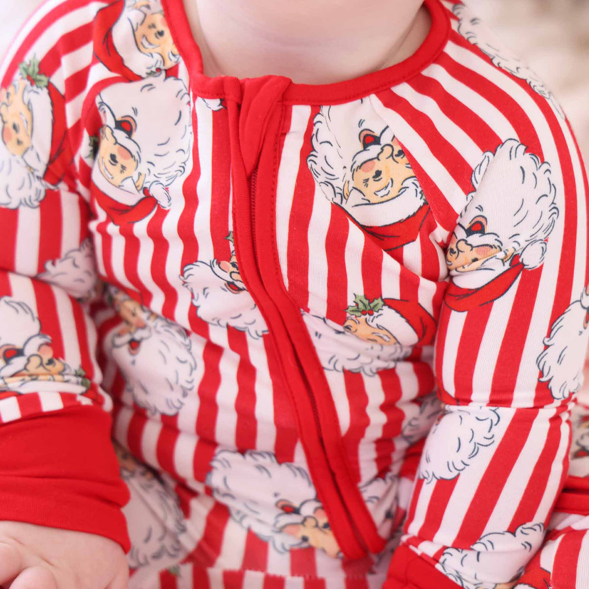 Santa Claus Lane Convertible Zip Romper