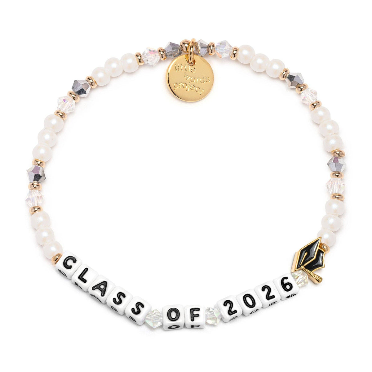 Class of 2026 Strand of Pearls Beaded Bracelet