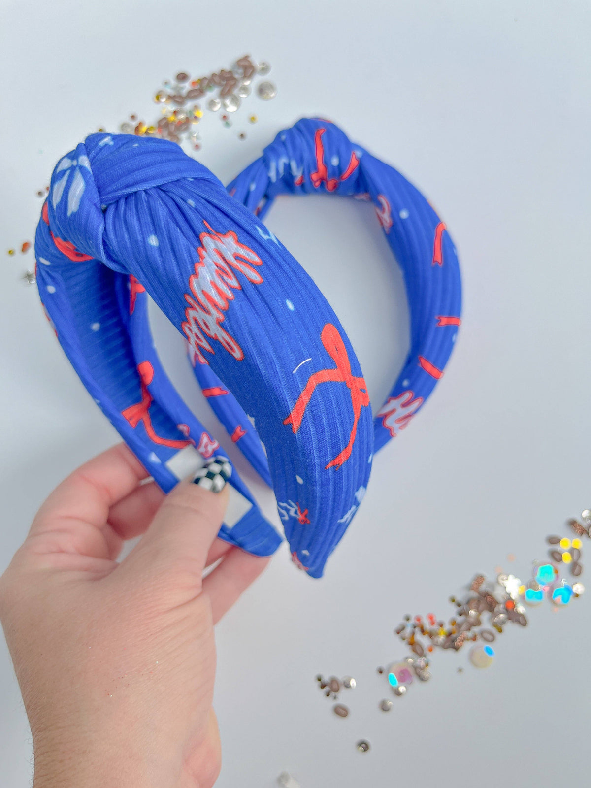 KU RockChalk Jayhawk Knotted Headband