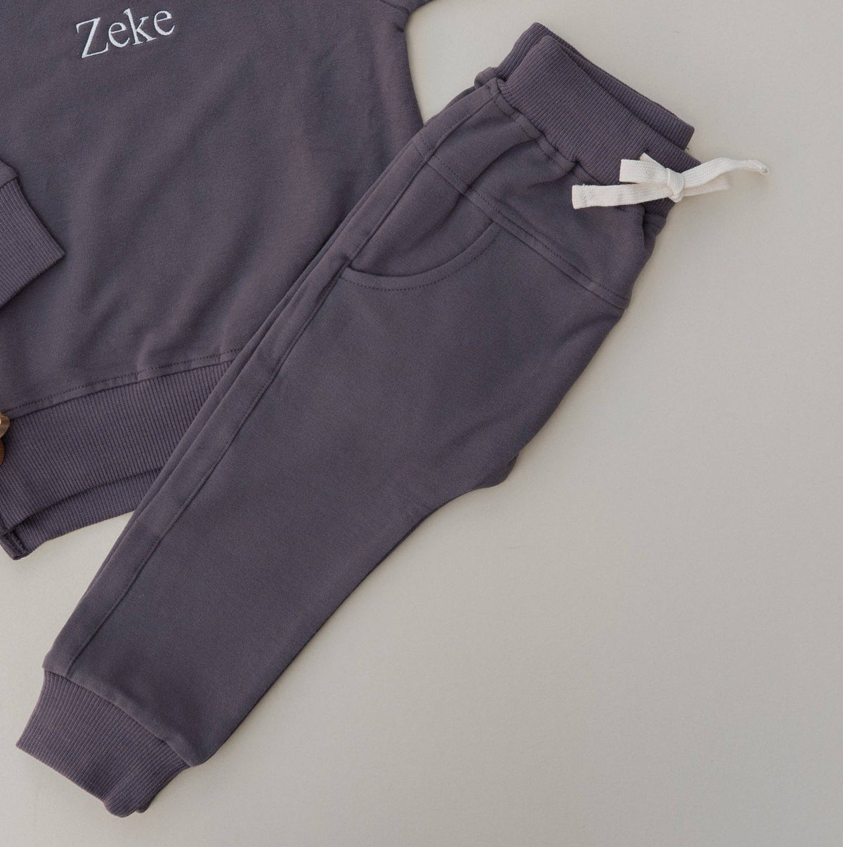 Jogger Pants Organic Cotton - Charcoal