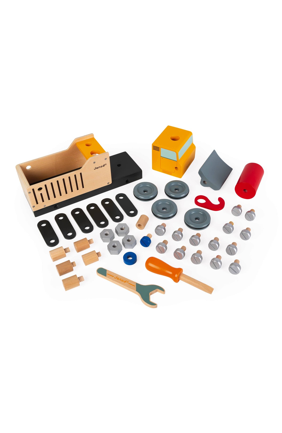Construction Truck 2 toys in 1: Build & Play