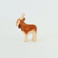 Wooden Painted Goat