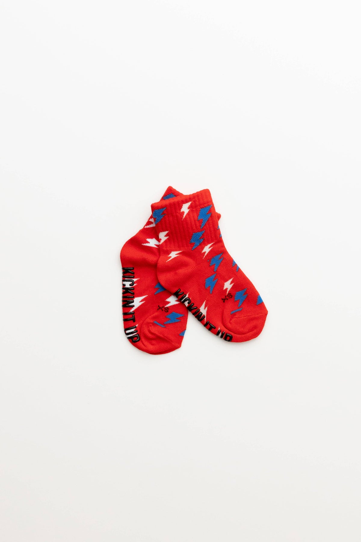 Red White + Electric Socks