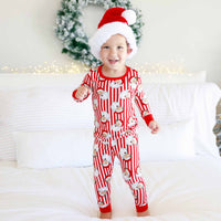 Santa Claus Lane Two Piece Pajama Set