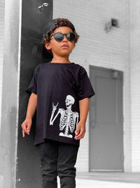 Rocker Skelly | Kids Halloween Tee