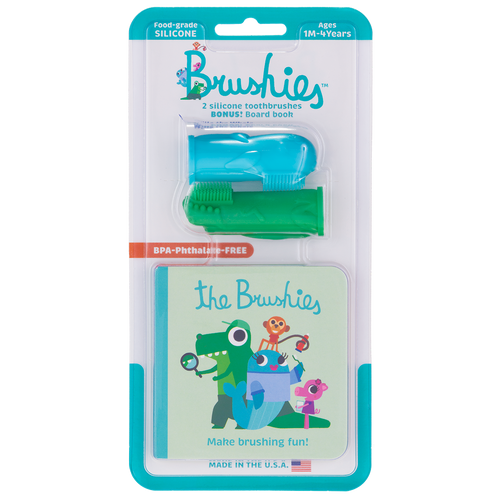Brushies 2 pack with Mini book