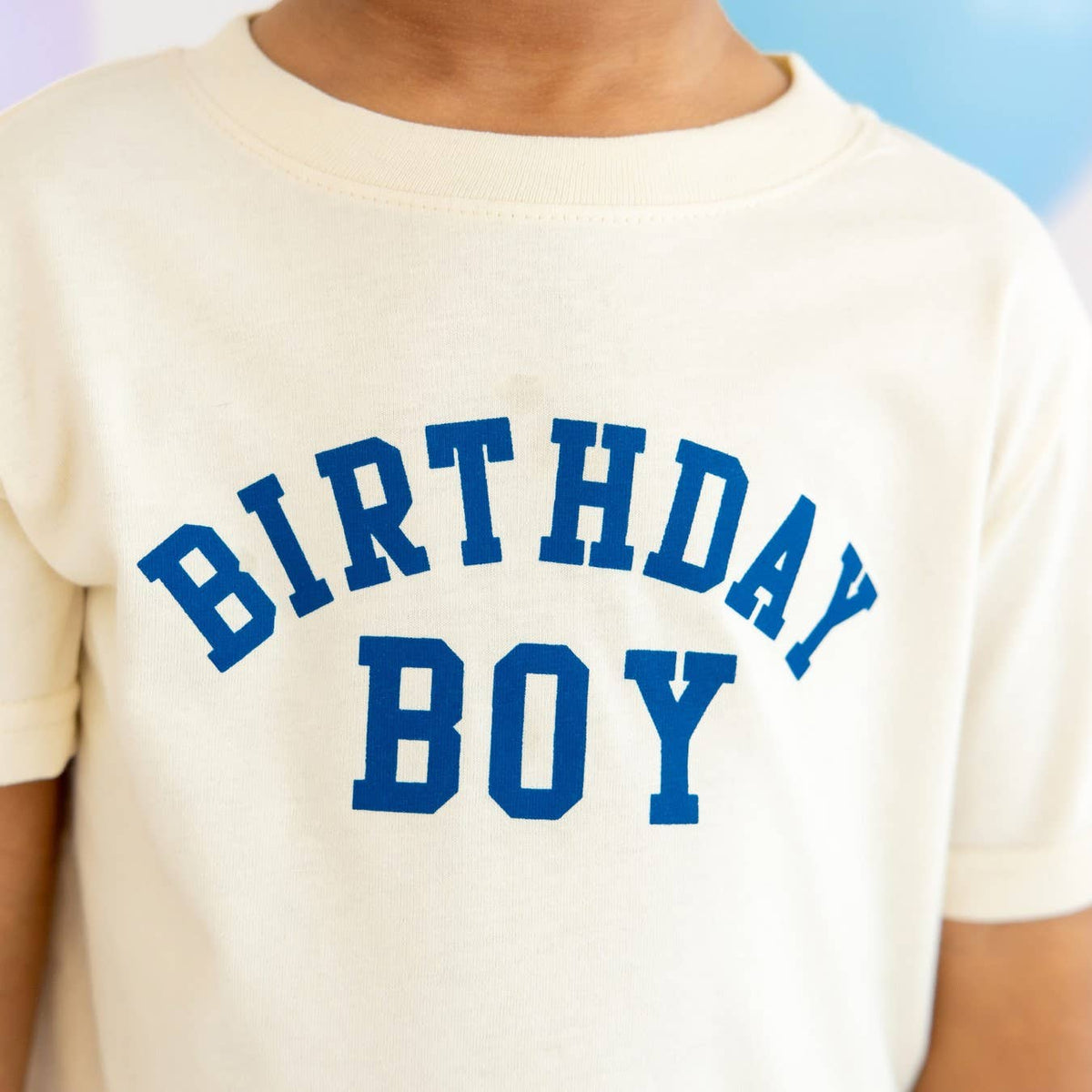 Birthday Boy Varsity Short Sleeve T-Shirt - Kids Birthday