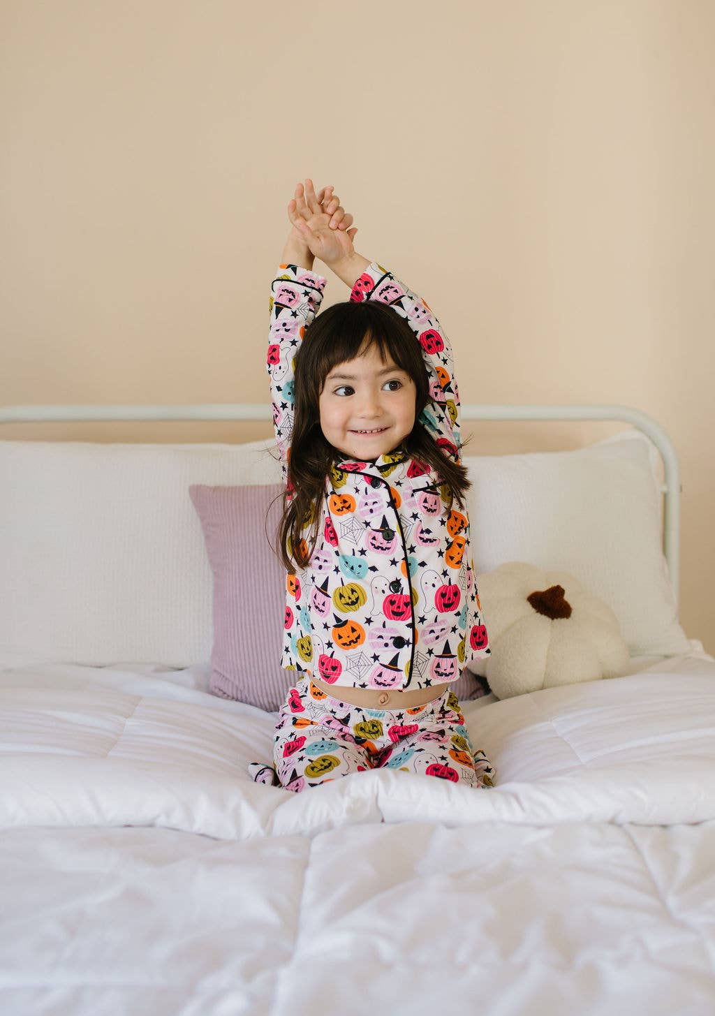2 piece Button Up Pj Set IN Boo Crew