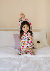 2 piece Button Up Pj Set IN Boo Crew