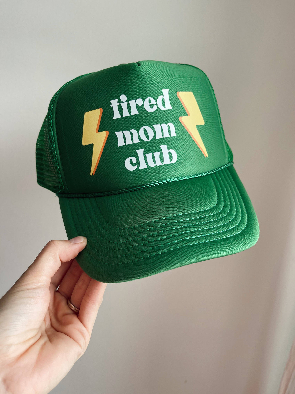 Tired Mom Club Trucker hat