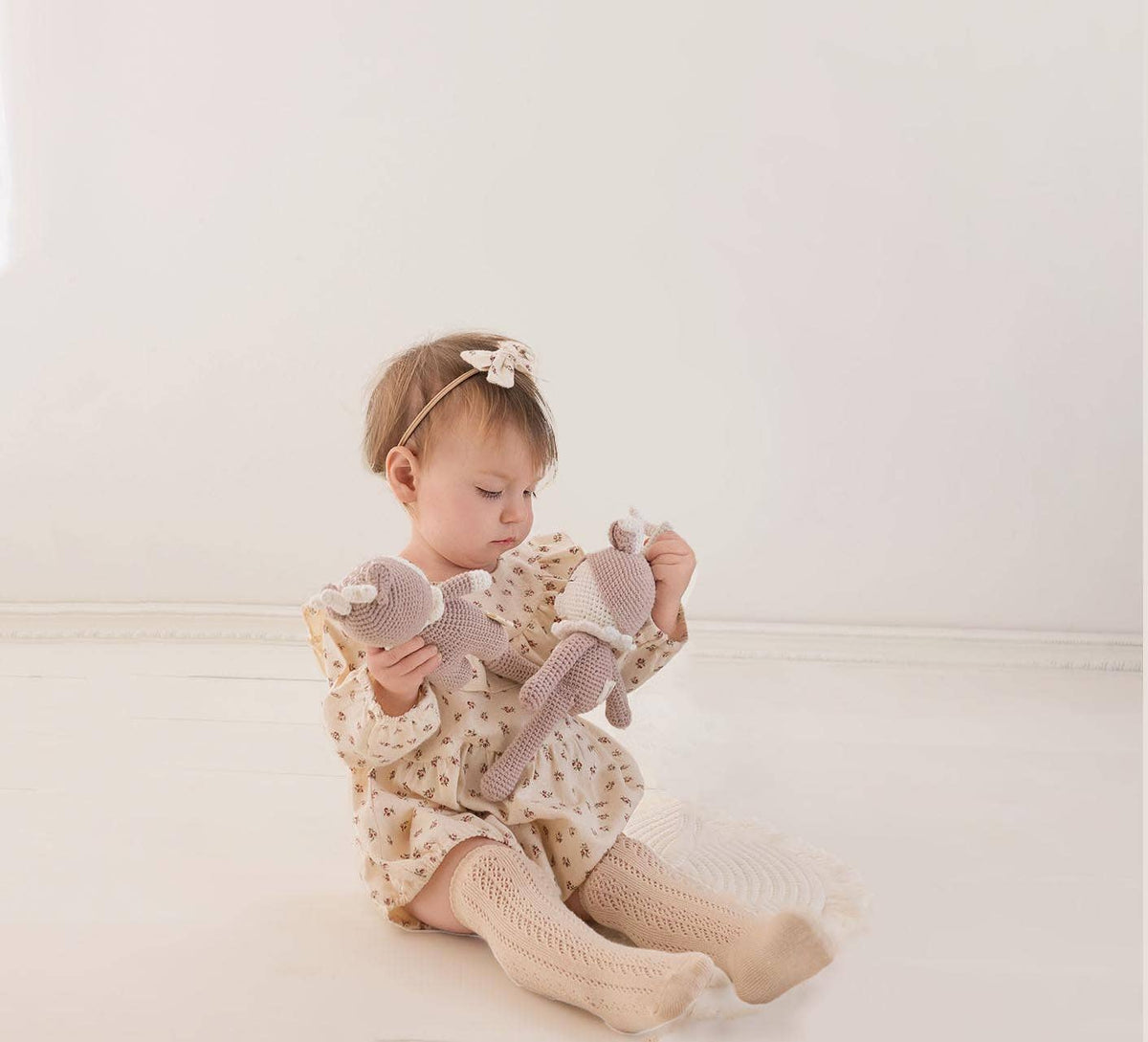 Charlotte Peppermint Romper + Matching Bow