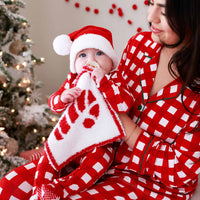 CuddleLane™ Luxe Lovey | Candy Cane
