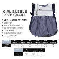 Kansas Jayhawks Embroidered Royal Gingham Girls Bubble