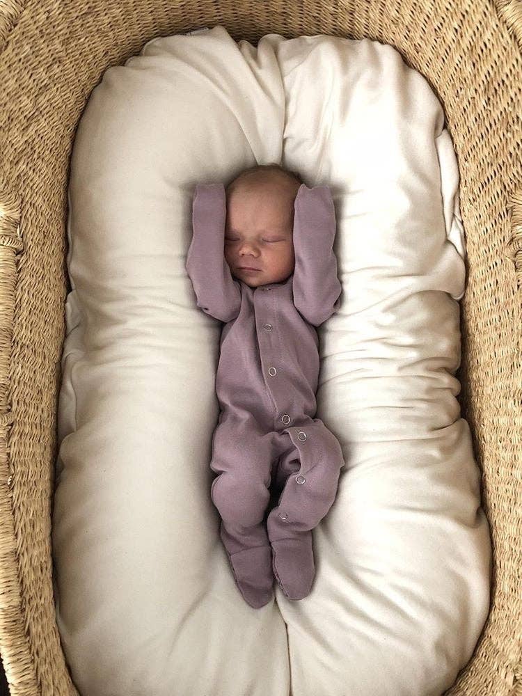 Lavender | Organic Snap Footie