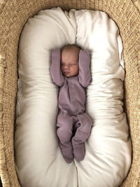 Lavender | Organic Snap Footie