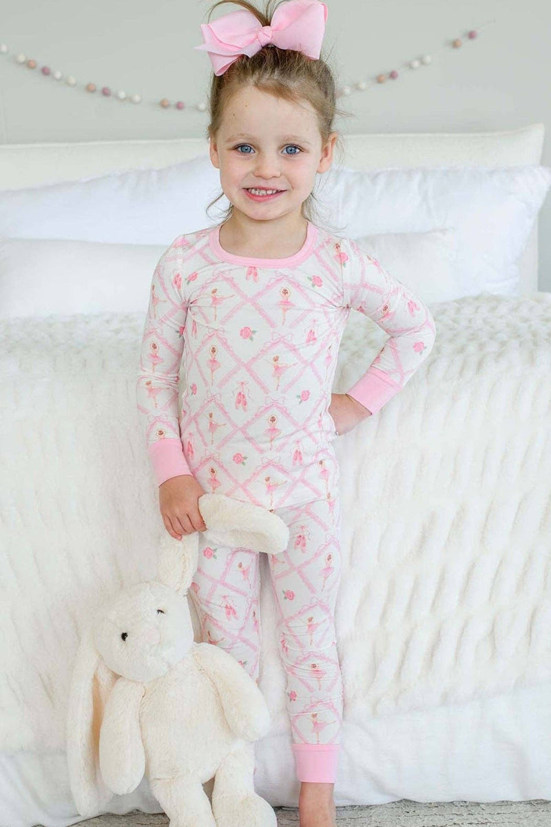 Two-Piece Bamboo Pajama Set | Darling Ballerina
