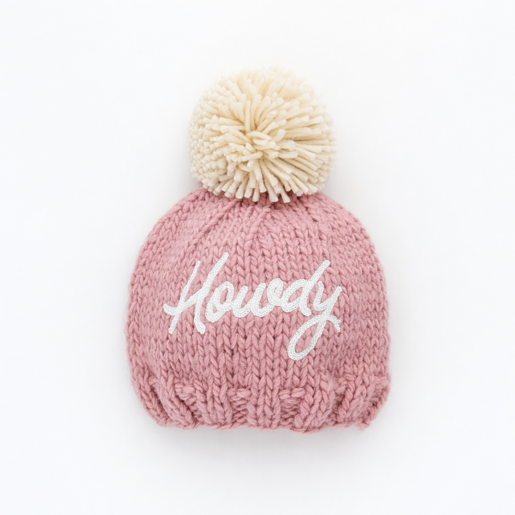 Howdy Beanie Hat Rosy