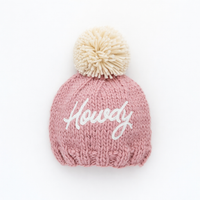 Howdy Beanie Hat Rosy