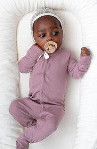 Lavender | Organic Snap Footie
