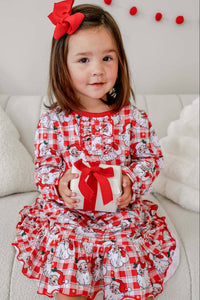 Girls' Christmas Nightgown | Cozy Claus