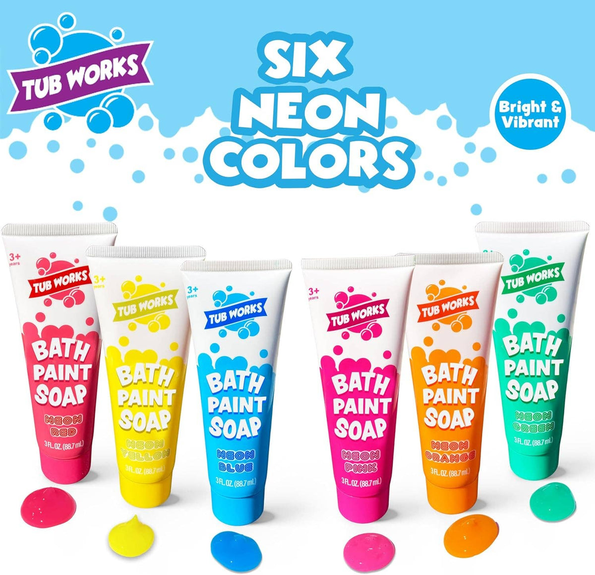 Tub Works® Bath Paint Soap Bath Toy, Variety