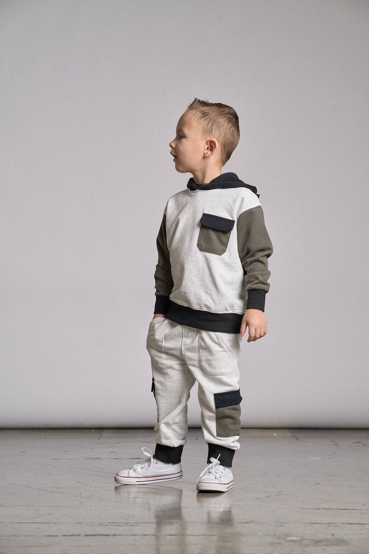 Block Pocket Cargo Jogger