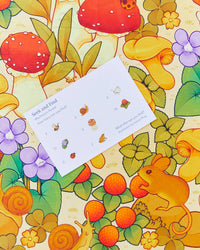 Mushroom Seek and Find Playsilk