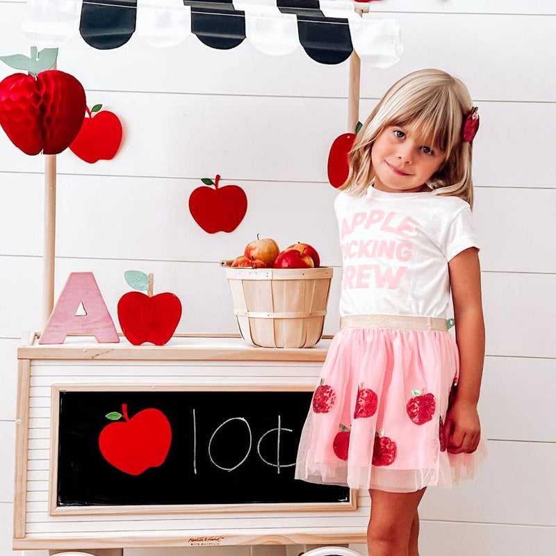 Apple Picking Crew Short Sleeve T-Shirt