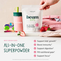 Beam Kids - Strawberry (20 servings) pouch