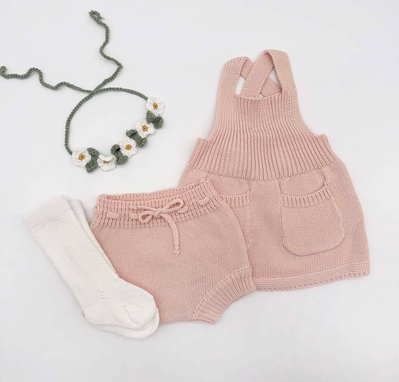 Olivia Knitted Dress 4pc Set