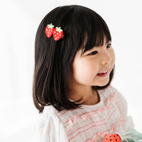 Baby Bling® 2-Pack Strawberry Novelty hair clips - 2 colors