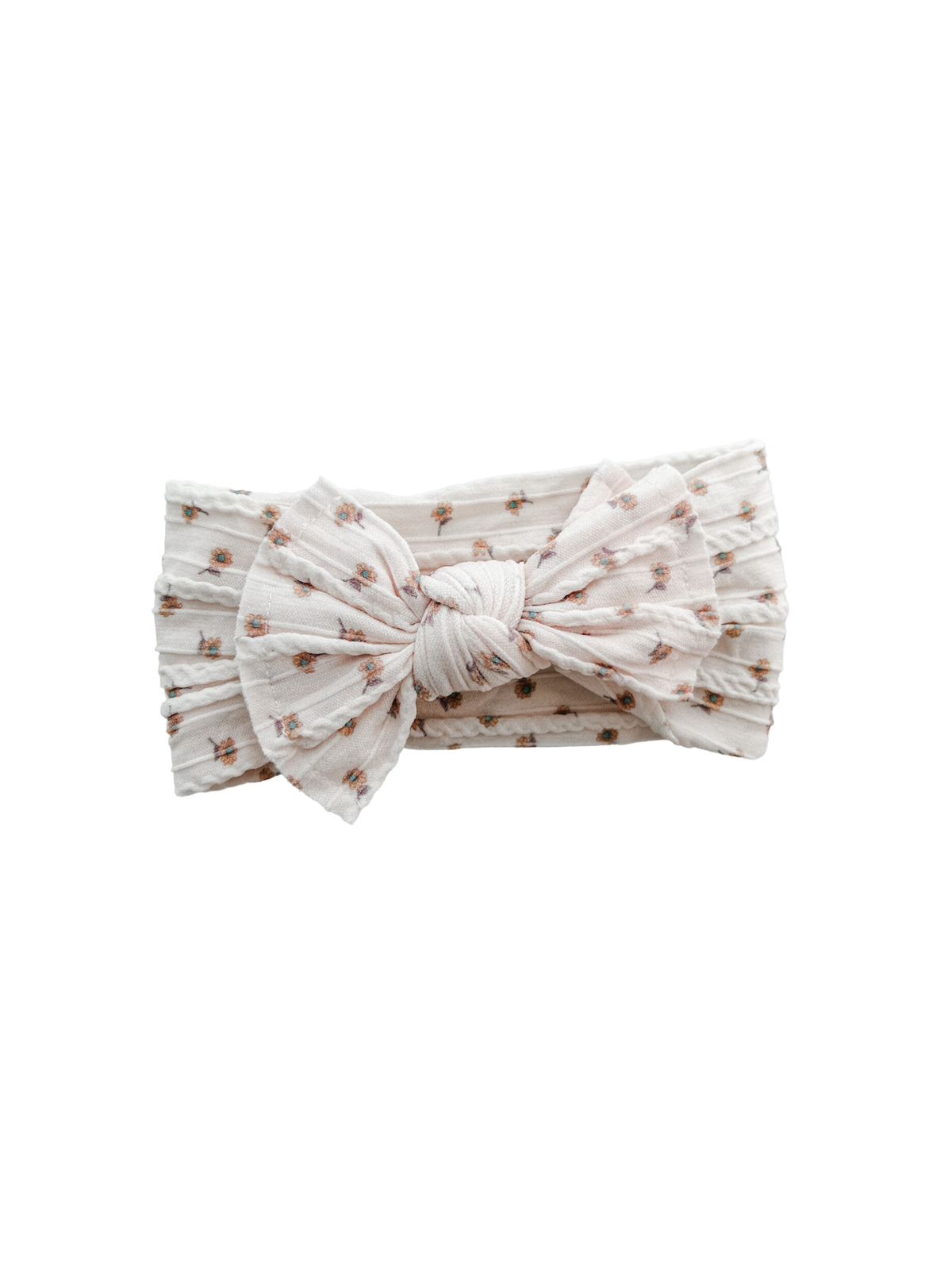 Yellow Daisy Bow Headband