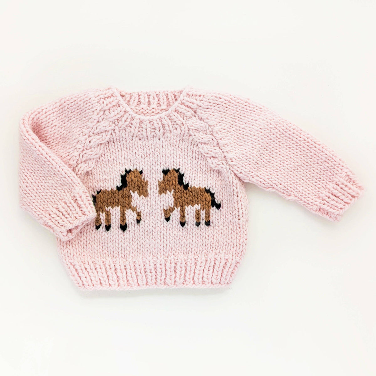 Pony Sweater Blush for Baby & Toddler