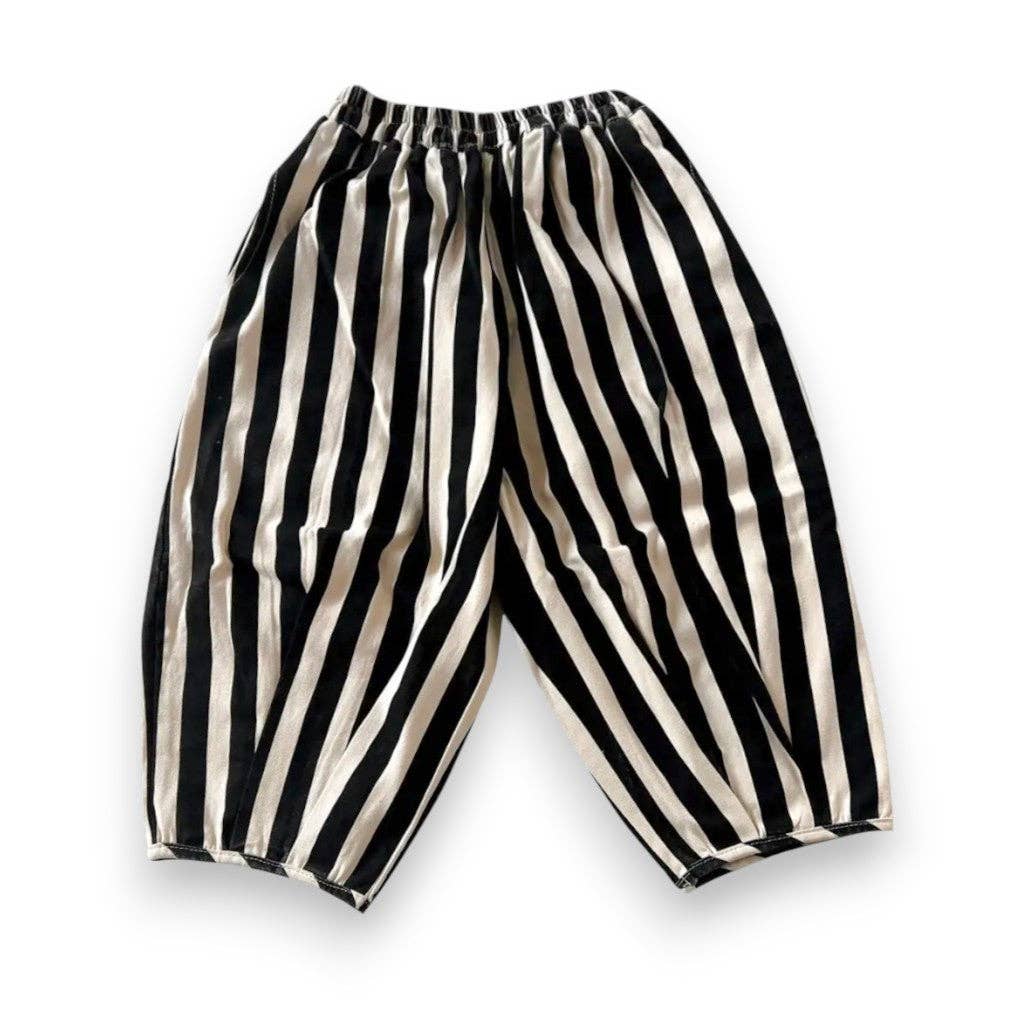 Kids Striped Baggy Pant - Jester Balloon Pant