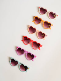 Love Heart Sunglasses Kids - UV400 protection