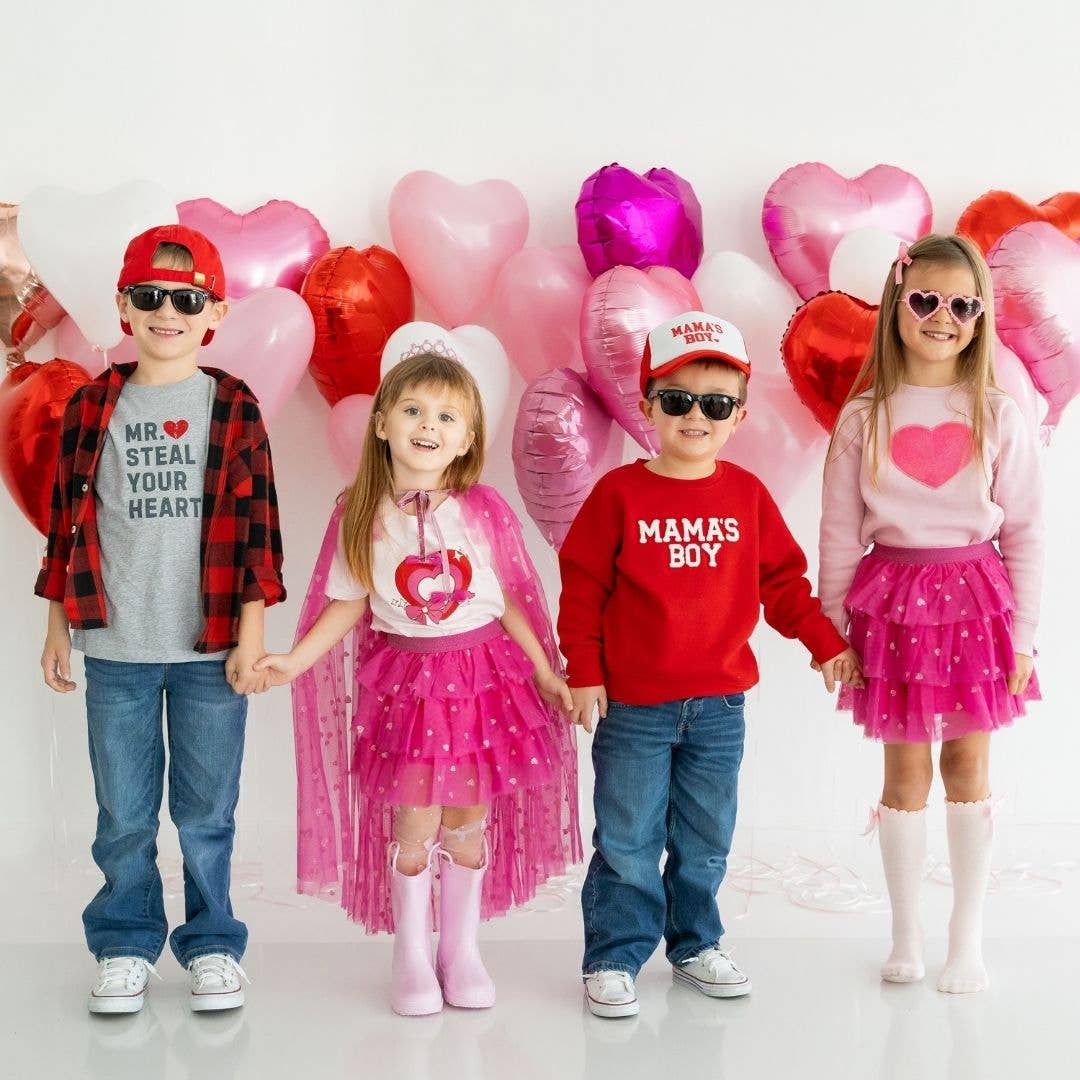 Heart Petal Valentine's Day Tutu - Girls Clothes