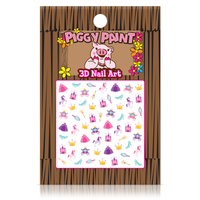 Princess Nail Art Piggy Paint Non-Toxic Nail Polish