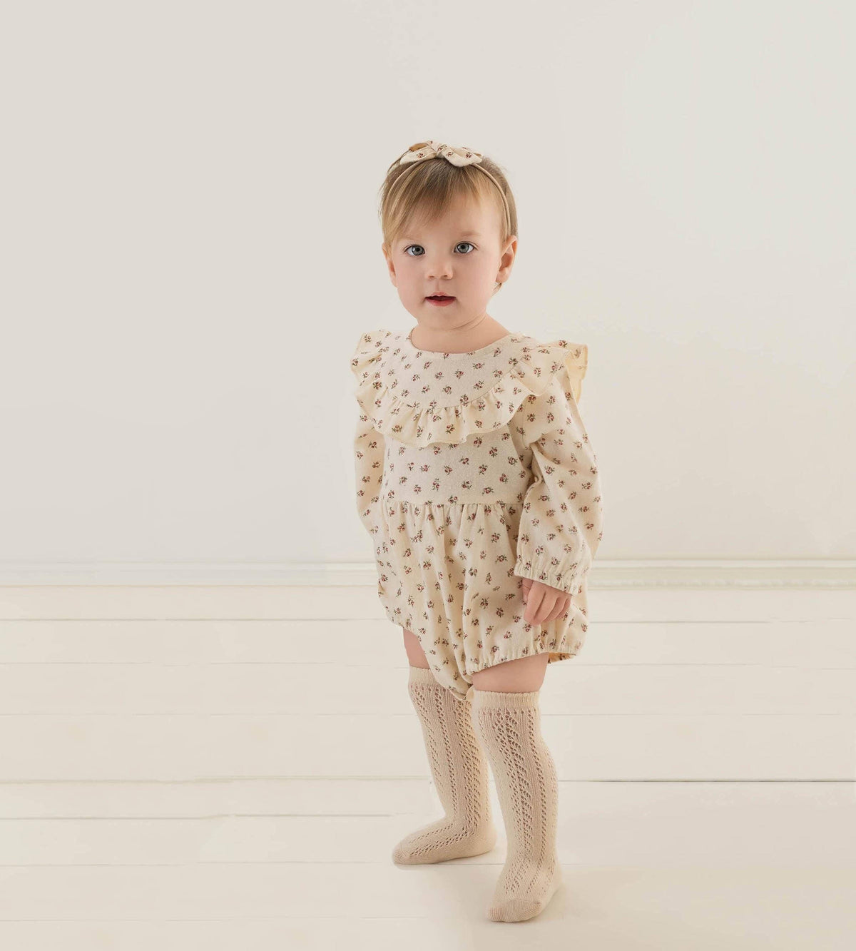 Charlotte Peppermint Romper + Matching Bow