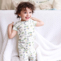 Country Club Cuties Two Piece Pajama Set | Blue